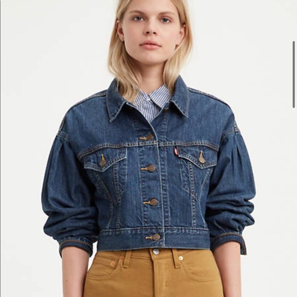 Levi’s Pleated Trucker Jacket